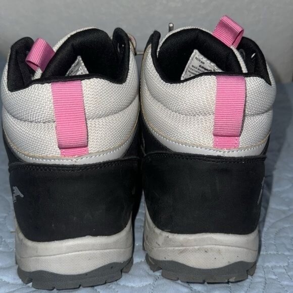 Goodyear Womens Hiking Boots Size 8 Black/Pink Leather/Textile Upper - Picture 4 of 5